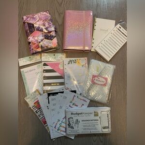Budgeting cash stuffing envelope personal planner bundle lot